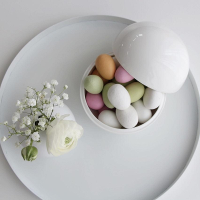                             Podnos Circle White 30 cm                        