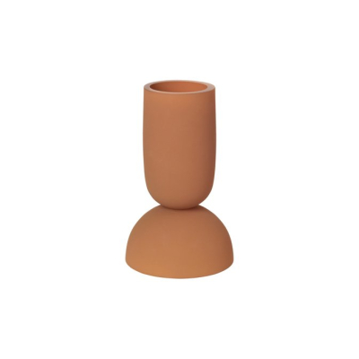 Sklenená váza Dual Vase Ocher 16,8 cm                    