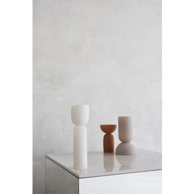                             Sklenená váza Dual Vase Cream 27,8 cm                        