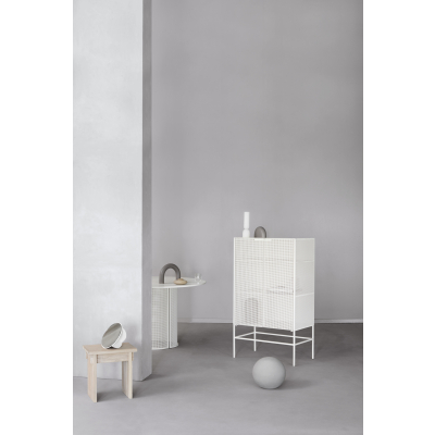                            Sklenená váza Dual Vase Cream 27,8 cm                        