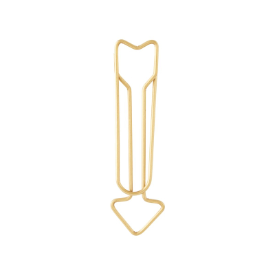 Zlaté spony na papier Arrow 15 ks                    