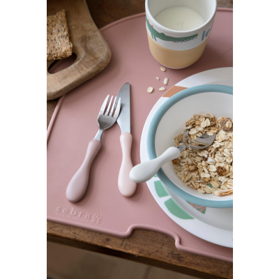                             Sada príborov pre deti Blossom Pink                        