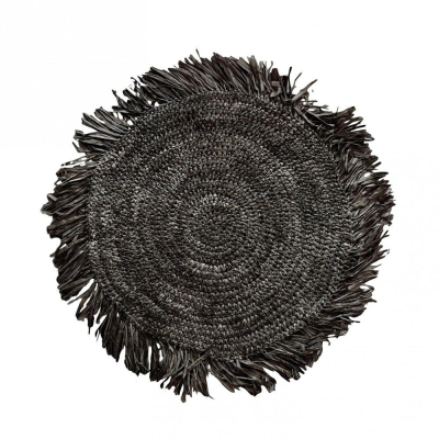 Prestieranie Raffia Placemat Black 45 cm                    