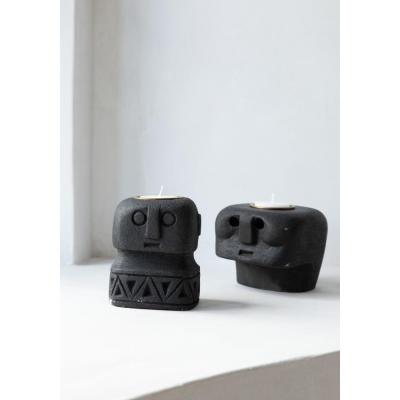                             Kamenná socha / svietnik Sumba Stone #27 - 10 cm                        