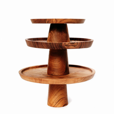                             Podnos na tortu Teak Cake Dish 24,5 cm                        