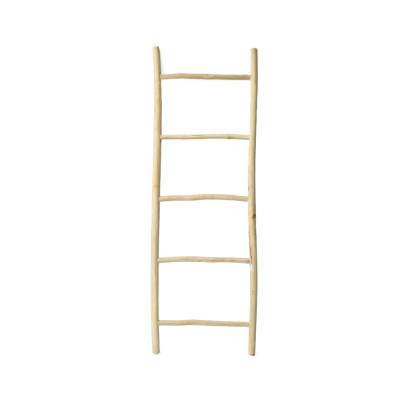 Rebrík z teakového dreva Tulum Natural 165 cm                    