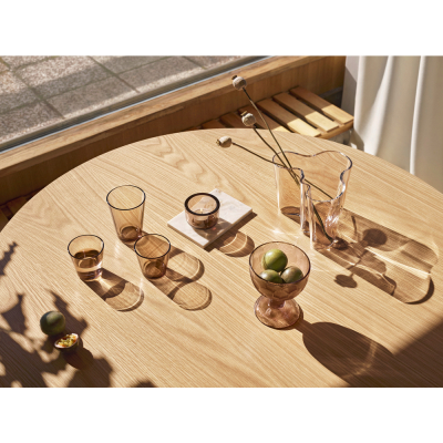                             Sklenená váza Alvar Aalto Linen 16 cm                        