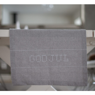                            Vianočný behúň God Jul Grey 44x140 cm                        