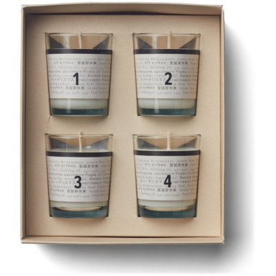                             Vonné sviečky Advent Calendar - set 4 ks                        