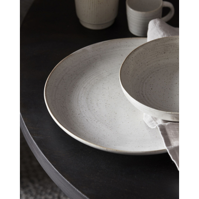                             Servírovací tanier Pion White Grey 28,5 cm                        