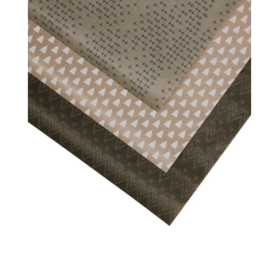                             Darčekový baliaci papier Natural - set 3 ks                        