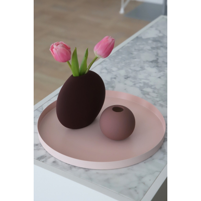                             Guľatá váza Ball Cinder Rose 8 cm                        