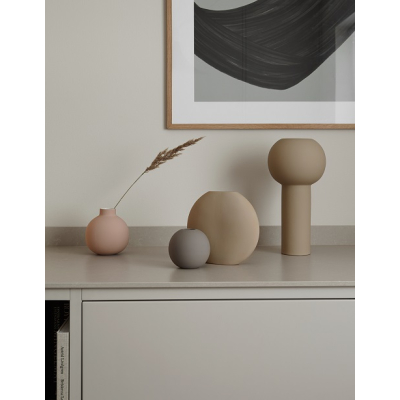                             Guľatá váza Ball Mud 10 cm                        