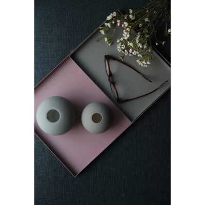                             Guľatá váza Ball Mud 10 cm                        