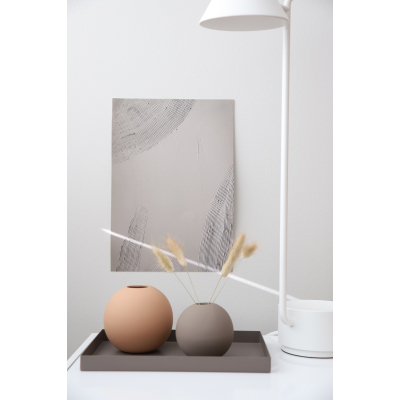                             Guľatá váza Ball Mud 10 cm                        