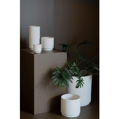                             Kvetináč Solid Small White 10 cm                        