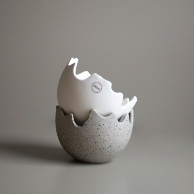                             Veľkonočná misa/kvetník Happy Easter White                        