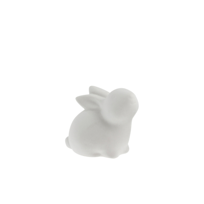                             Keramický králiček Stina White 9 cm                        