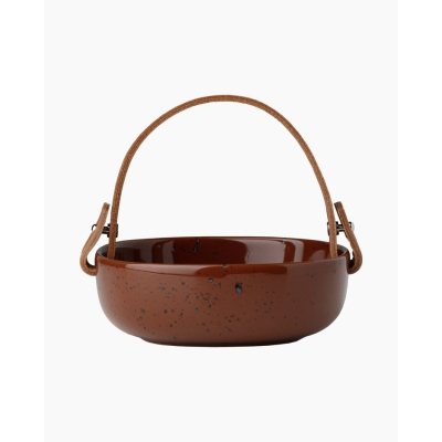 Servírovacia misa Pikku Koppa Brown Red                    
