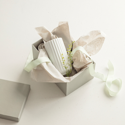                             Porcelánová váza Lyngby biela 8 cm                        