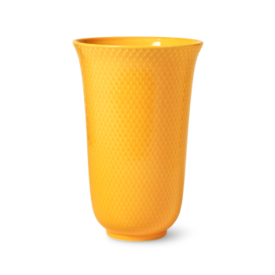 Porcelánová váza Rhombe Yellow 20 cm                    
