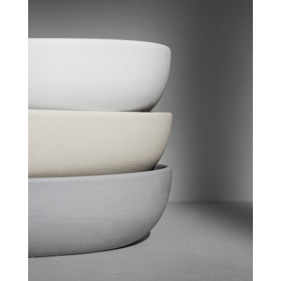                             Keramický svietnik Lidatorp Oval Beige 21x14 cm                        