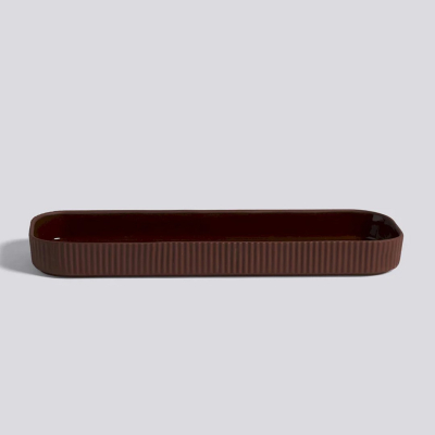 Podnos Facade Dark Terracotta 33,5x11 cm                    