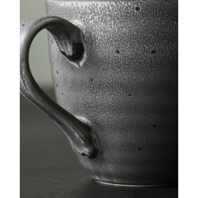                             Keramický hrnček Rustic Dark Grey                        