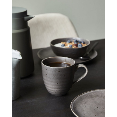                             Keramický hrnček Rustic Dark Grey                        