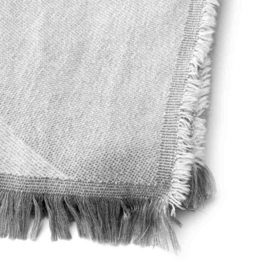                             Prikrývka so strapcami Loop Cool Grey 130x180 cm                        