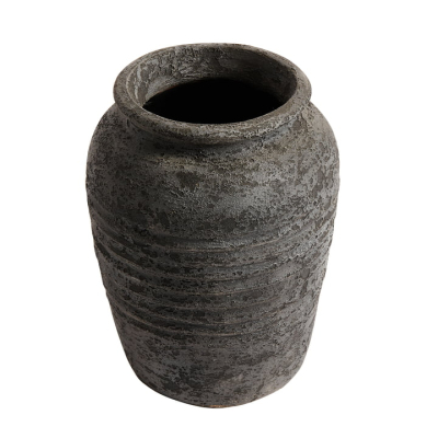 Váza Melancholia Mettalic Black 40 cm                    