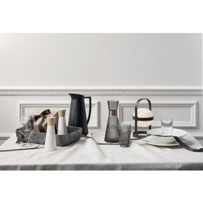                             Porcelánová soľnička a korenička Grand Cru White                        