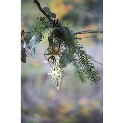                             Vianočná ozdoba Harlekýn Rhombe Silver 11,3 cm                        