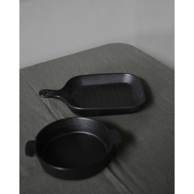                            Keramická forma na pečenie Nabbo Black Round                        