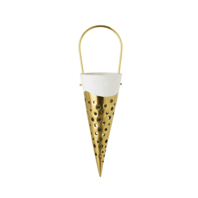 Vianočná ozdoba Nobili Cone Gold - 18,5 cm                    