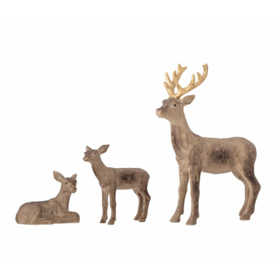 Vianočné dekorácie Reindeers - set 3 ks                    