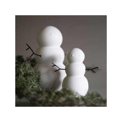                             Keramický snehuliak Snowman White 11 cm                        