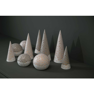                             Svietnik Nobili Snowball Nude 14 cm                        