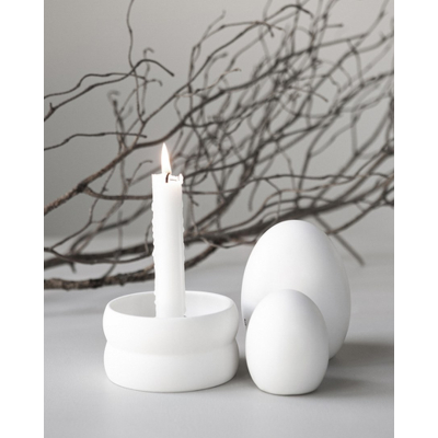                             Keramický svietnik Bolmen Mini White 11 cm                        