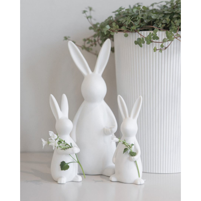                             Veľkonočná dekorácia zajačik Svea White Small                        