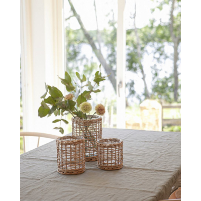                             Alfalfa Grusvik Glass Rattan 23 cm                        