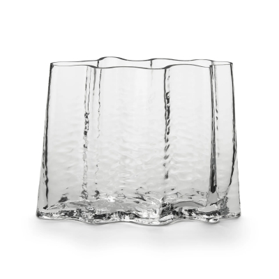 Sklenená váza Gry Wide Clear 24 cm                    